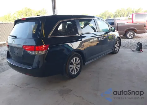 2014 Honda Odyssey Ex-L from USA, damaged, VIN 5FNRL5H60EB130907